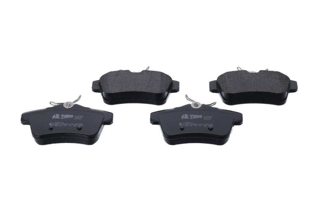 Jeu de 4 plaquettes de frein VALEO 610366